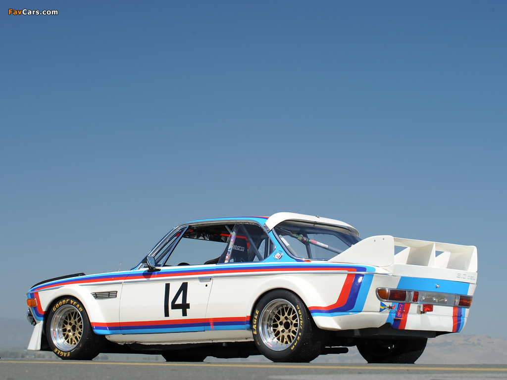 BMW 3.0 CSL Group 2 Competition Coupe (E9) 1973–75 wallpapers (1024 x 768)
