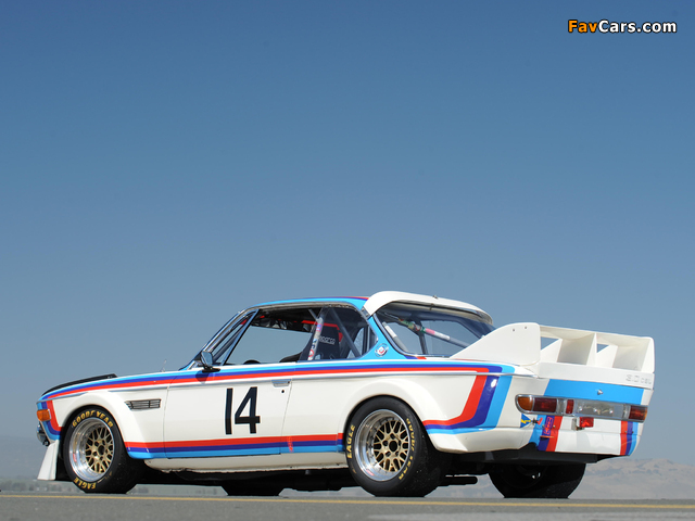 BMW 3.0 CSL Group 2 Competition Coupe (E9) 1973–75 wallpapers (640 x 480)