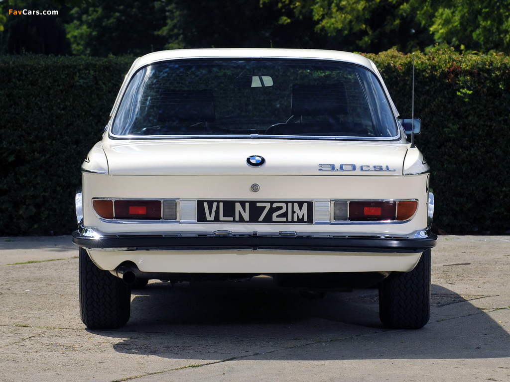 Images of BMW 3.0 CSL UK-spec (E9) 1972–73 (1024 x 768)