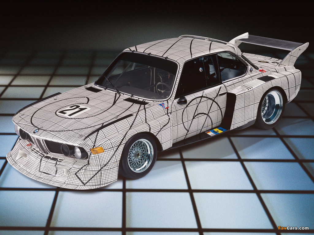 Images of BMW 3.0 CSL Group 5 Art Car by Frank Stella (E9) 1976 (1024 x 768)