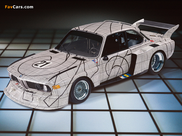 Images of BMW 3.0 CSL Group 5 Art Car by Frank Stella (E9) 1976 (640 x 480)