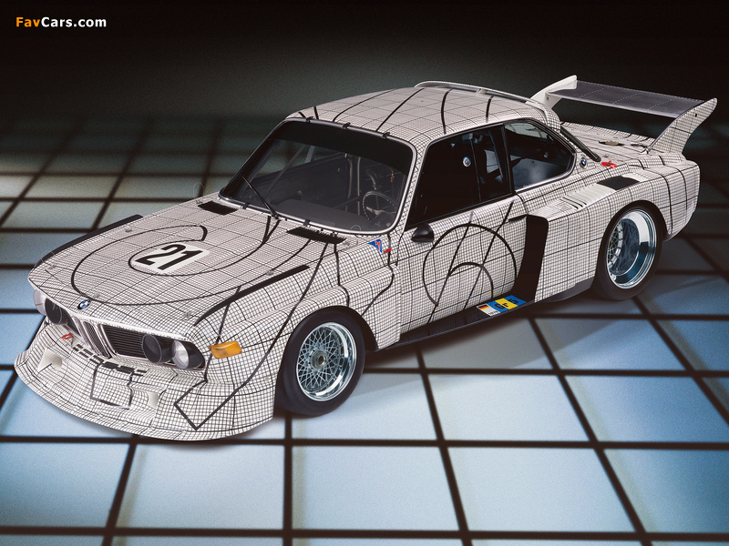 Images of BMW 3.0 CSL Group 5 Art Car by Frank Stella (E9) 1976 (800 x 600)