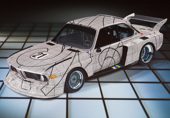 Images of BMW 3.0 CSL Group 5 Art Car by Frank Stella (E9) 1976
