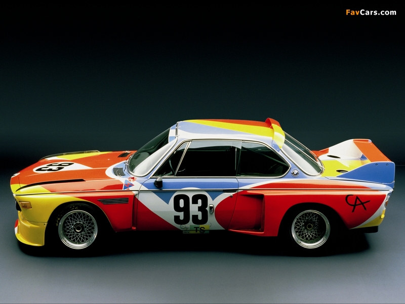 Pictures of BMW 3.0 CSL Art Car by Alexander Calder (E9) 1975 (800 x 600)