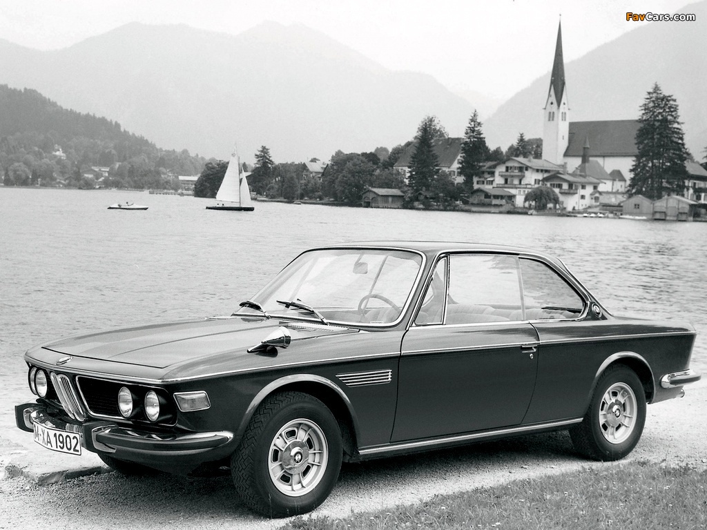 BMW 2800 CS (E9) 1968–71 wallpapers (1024 x 768)
