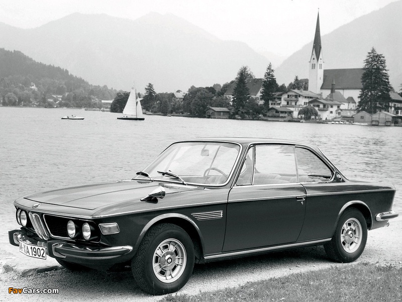 BMW 2800 CS (E9) 1968–71 wallpapers (800 x 600)