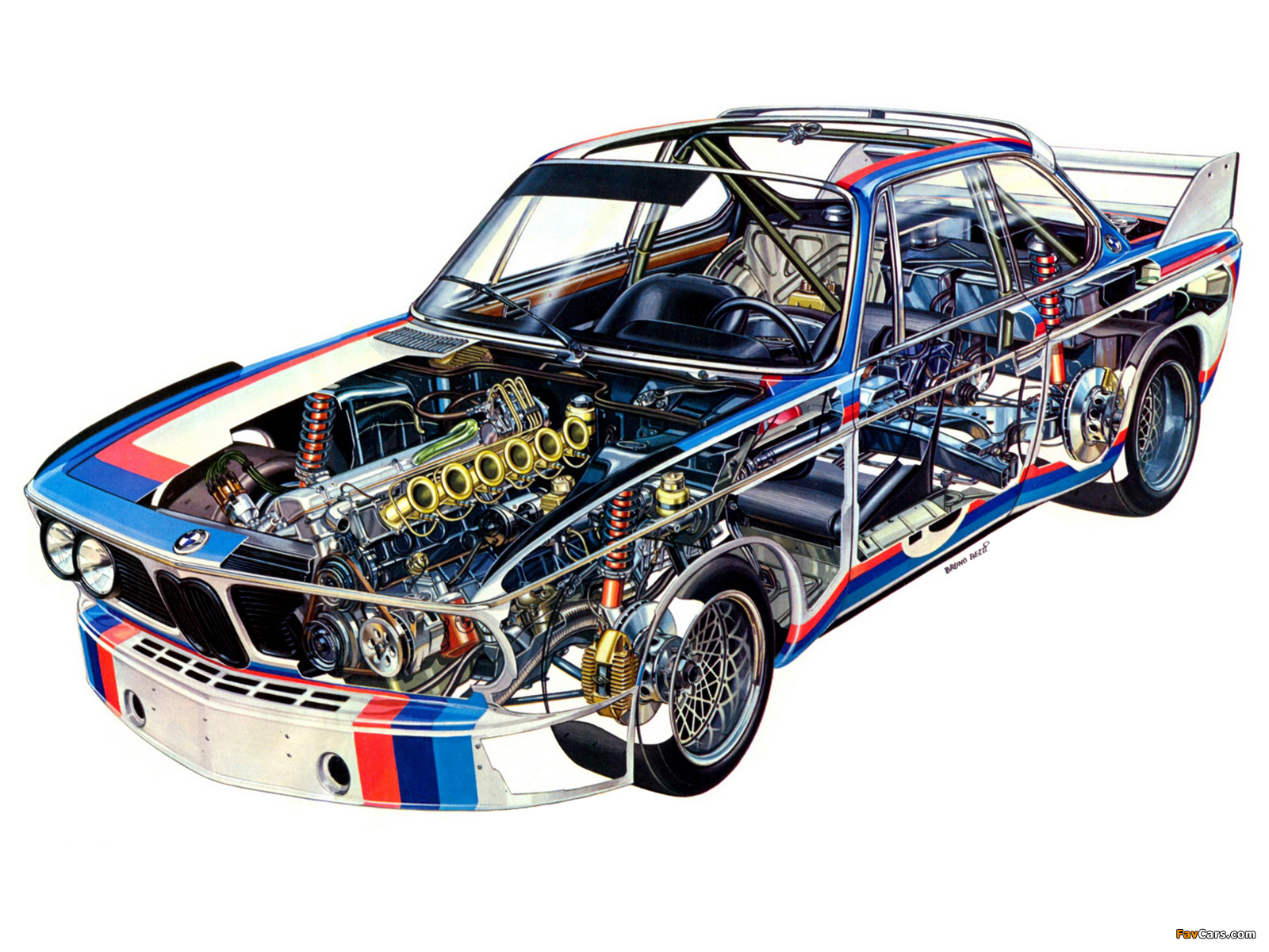 BMW 3.0 CSL Race Car (E9) 1971–75 wallpapers (1600 x 1200)