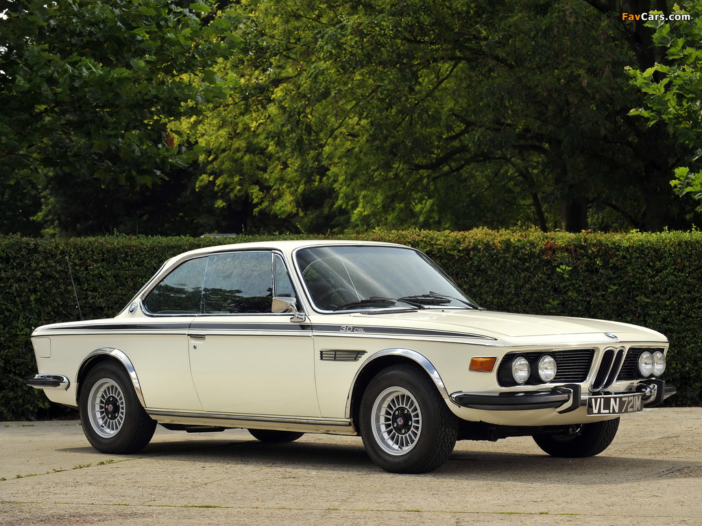 BMW 3.0 CSL UK-spec (E9) 1972–73 wallpapers (1024 x 768)
