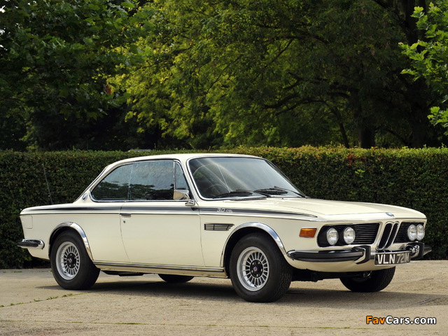 BMW 3.0 CSL UK-spec (E9) 1972–73 wallpapers (640 x 480)