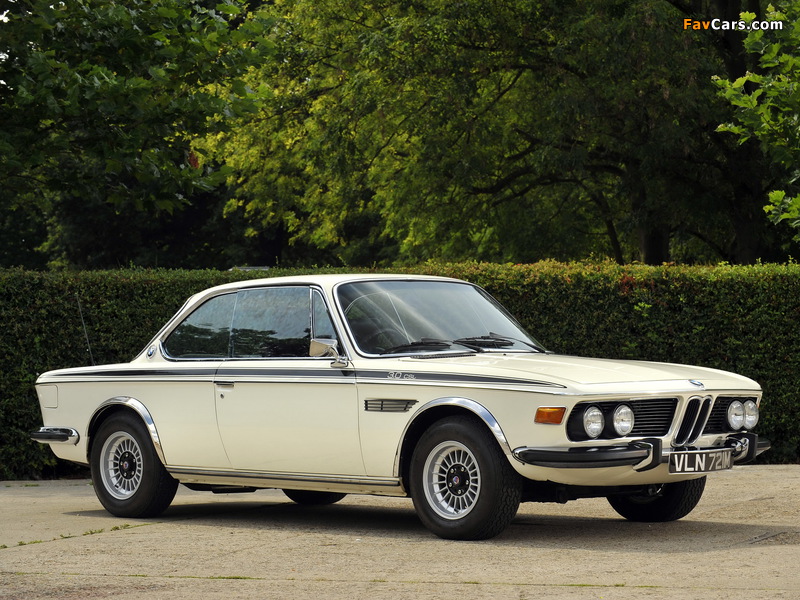 BMW 3.0 CSL UK-spec (E9) 1972–73 wallpapers (800 x 600)
