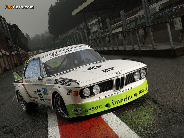 BMW 3.0 CSL Group 2 Competition Coupe (E9) 1973–75 wallpapers (640 x 480)