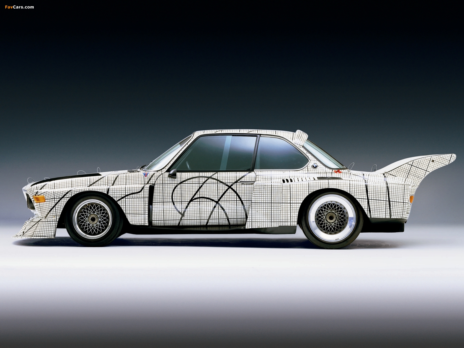 BMW 3.0 CSL Group 5 Art Car by Frank Stella (E9) 1976 wallpapers (1600 x 1200)