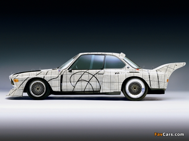 BMW 3.0 CSL Group 5 Art Car by Frank Stella (E9) 1976 wallpapers (640 x 480)