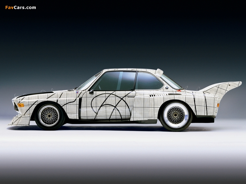 BMW 3.0 CSL Group 5 Art Car by Frank Stella (E9) 1976 wallpapers (800 x 600)
