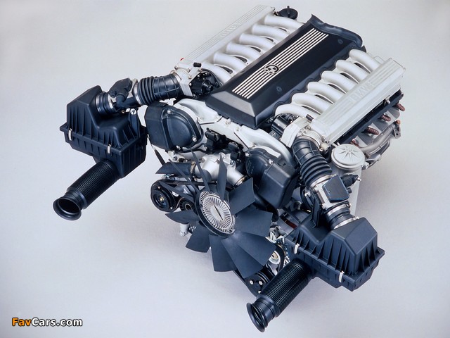 Pictures of Engines BMW M70 B50 (640 x 480)