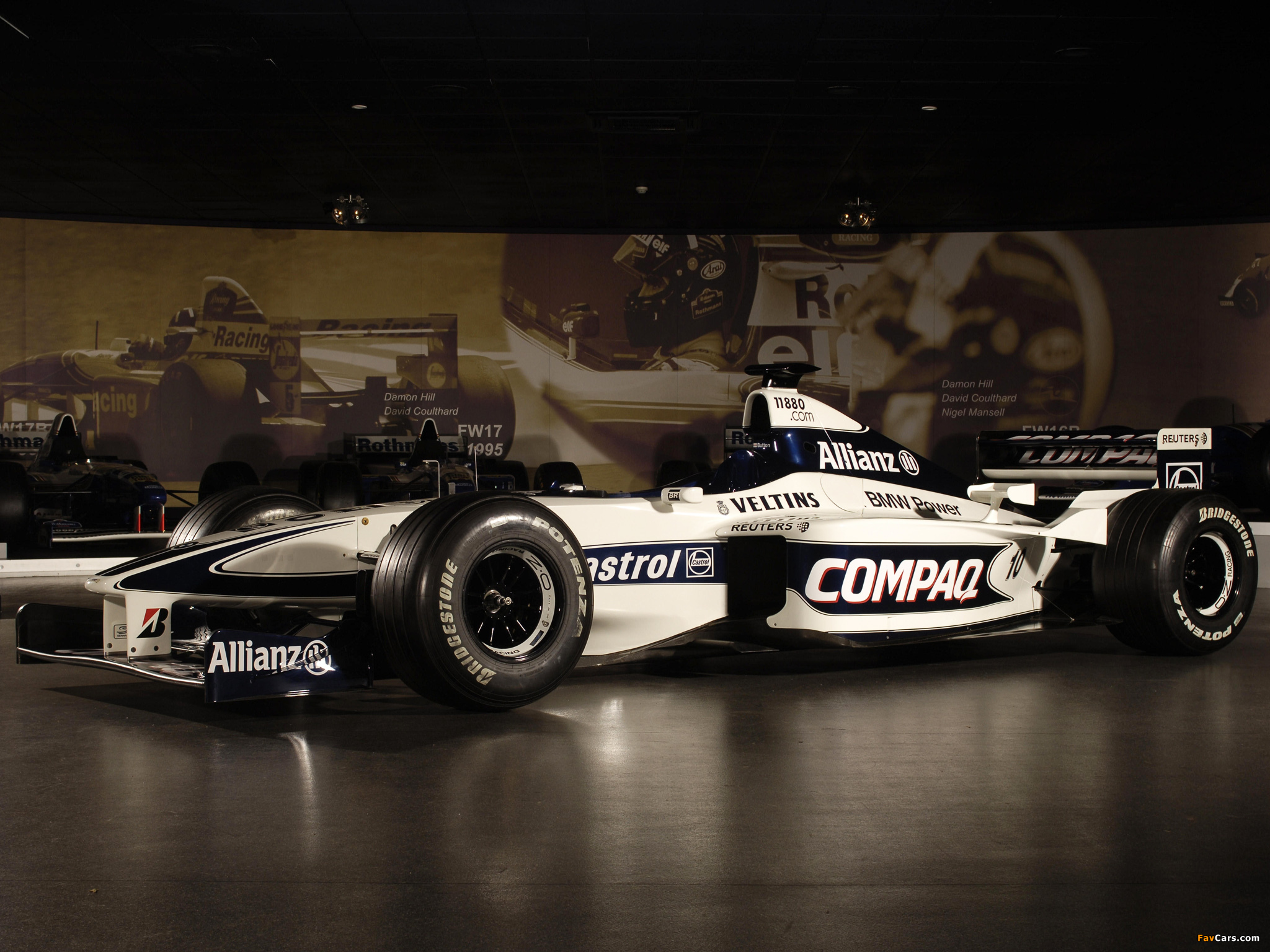 BMW WilliamsF1 FW22 2000 wallpapers (2048 x 1536)