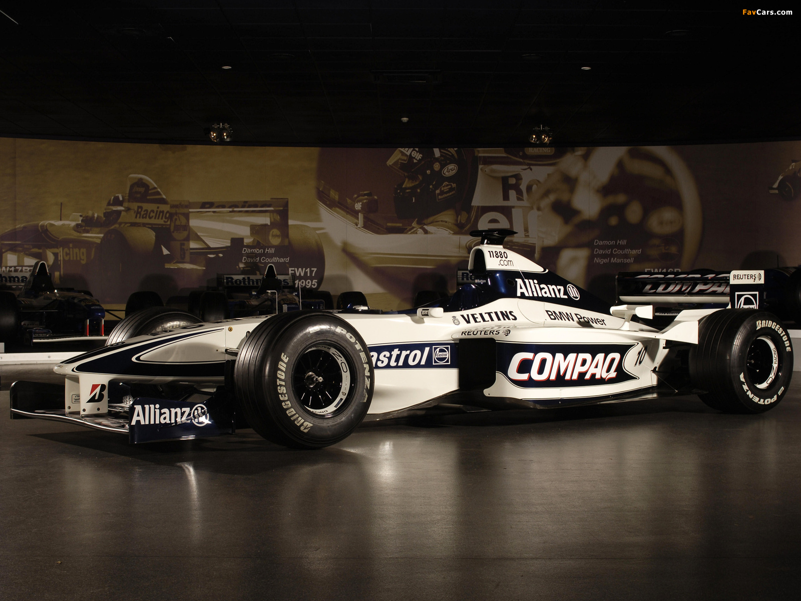 BMW WilliamsF1 FW22 2000 wallpapers (1600 x 1200)