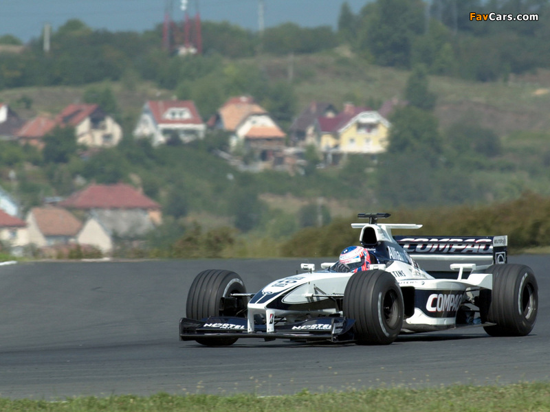 BMW WilliamsF1 FW22 2000 wallpapers (800 x 600)