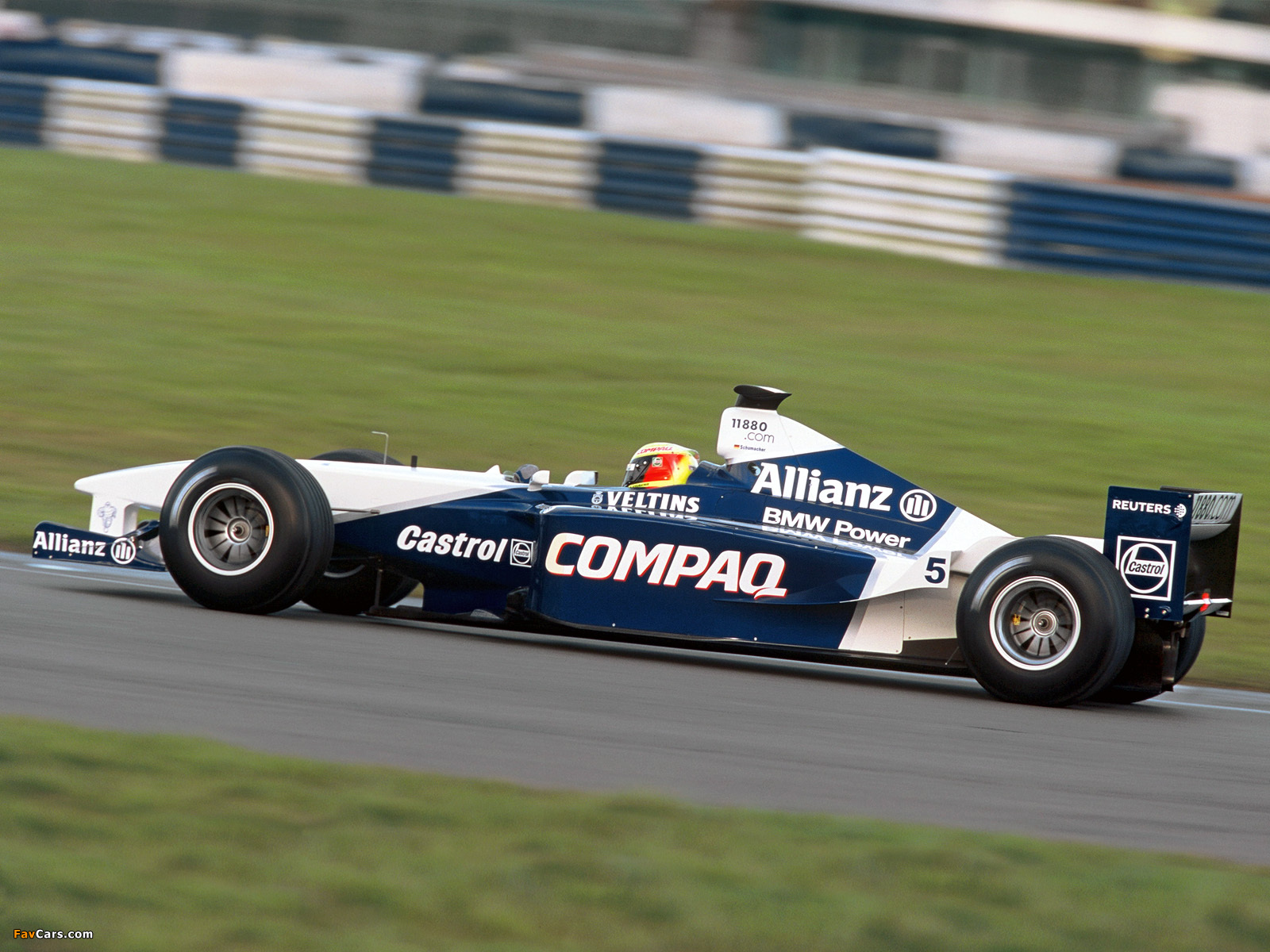 BMW WilliamsF1 FW23/FW23 2001 wallpapers (1600 x 1200)