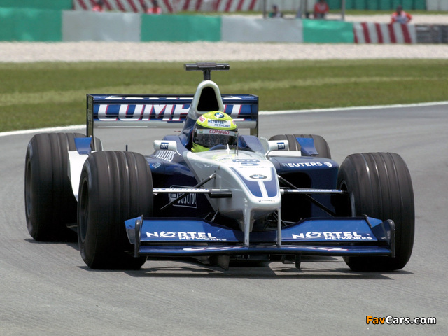 BMW WilliamsF1 FW23/FW23 2001 wallpapers (640 x 480)