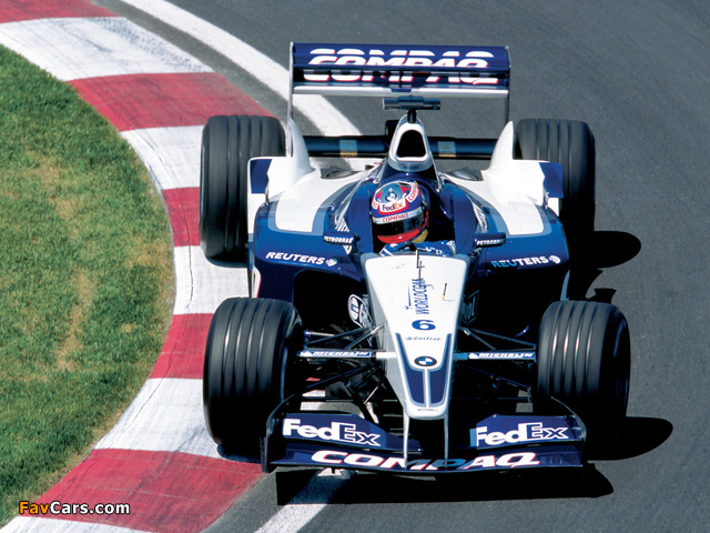 BMW WilliamsF1 FW24 2002 images (640 x 480)