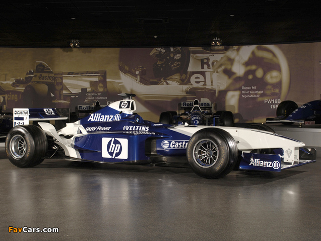 BMW WilliamsF1 FW24 2002 images (640 x 480)