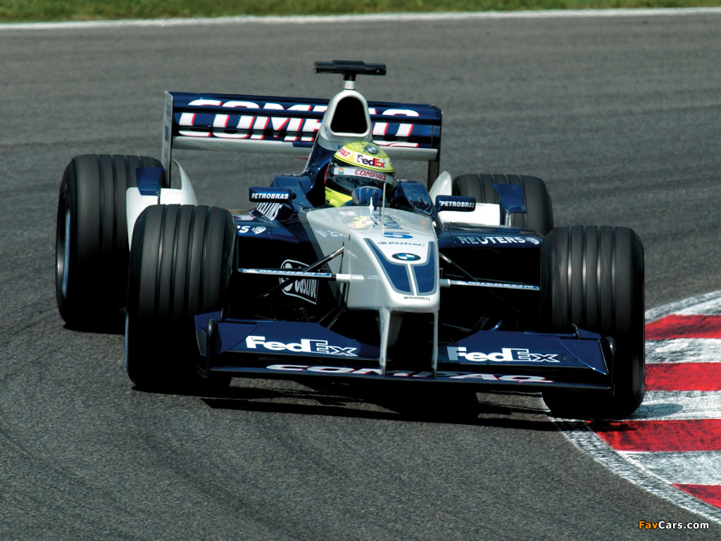 BMW WilliamsF1 FW24 2002 photos (1024 x 768)