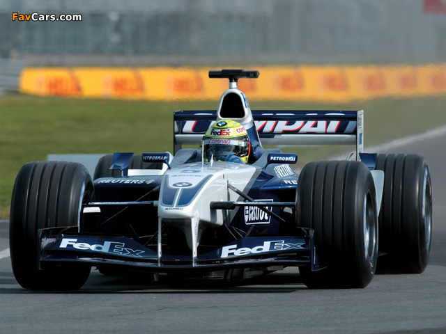 BMW WilliamsF1 FW24 2002 wallpapers (640 x 480)