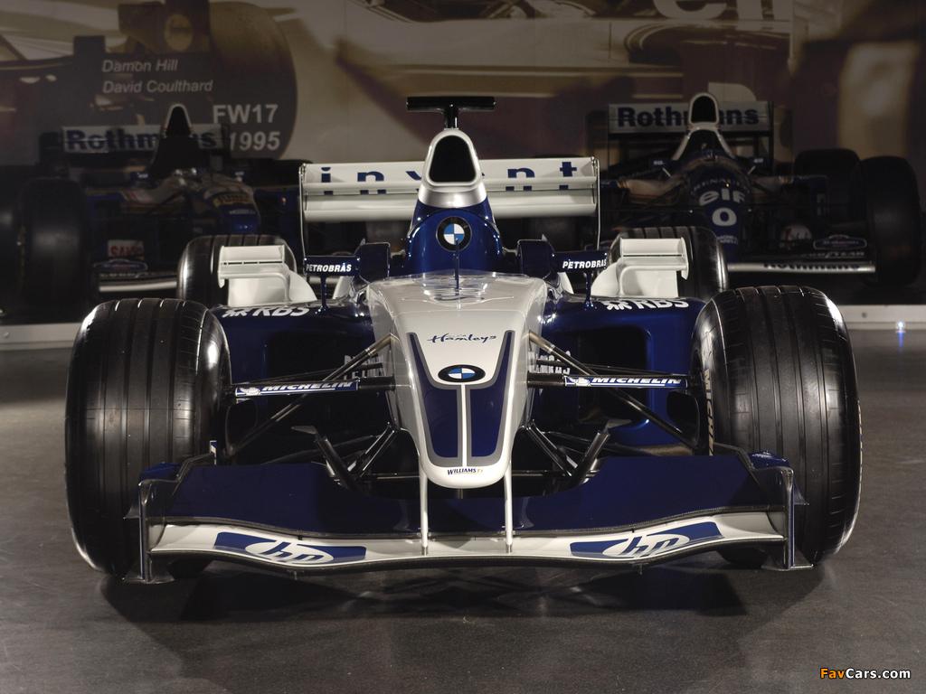 BMW WilliamsF1 FW25 2003 wallpapers (1024 x 768)