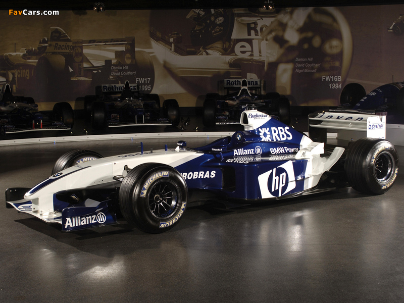 BMW WilliamsF1 FW25 2003 wallpapers (800 x 600)