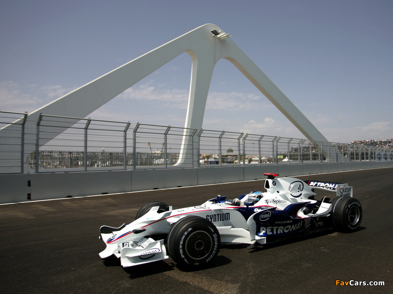 BMW Sauber F1-08 2008 pictures (800 x 600)