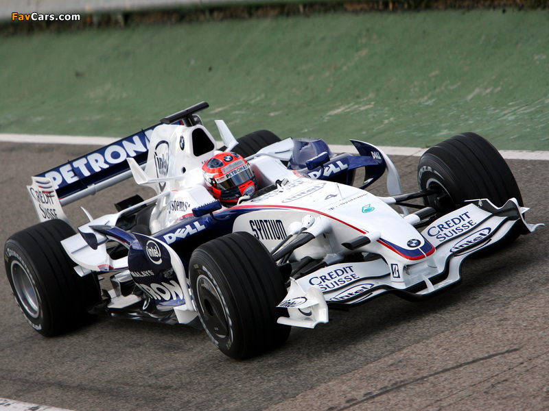 BMW Sauber F1-08 2008 wallpapers (800 x 600)