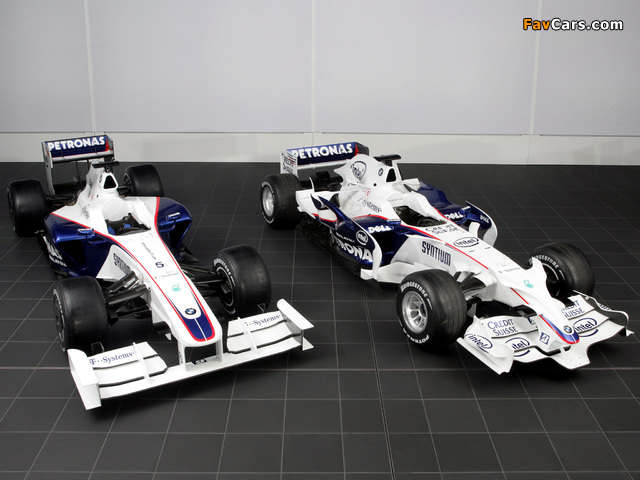 BMW Sauber F1-09 & F1-08 pictures (640 x 480)