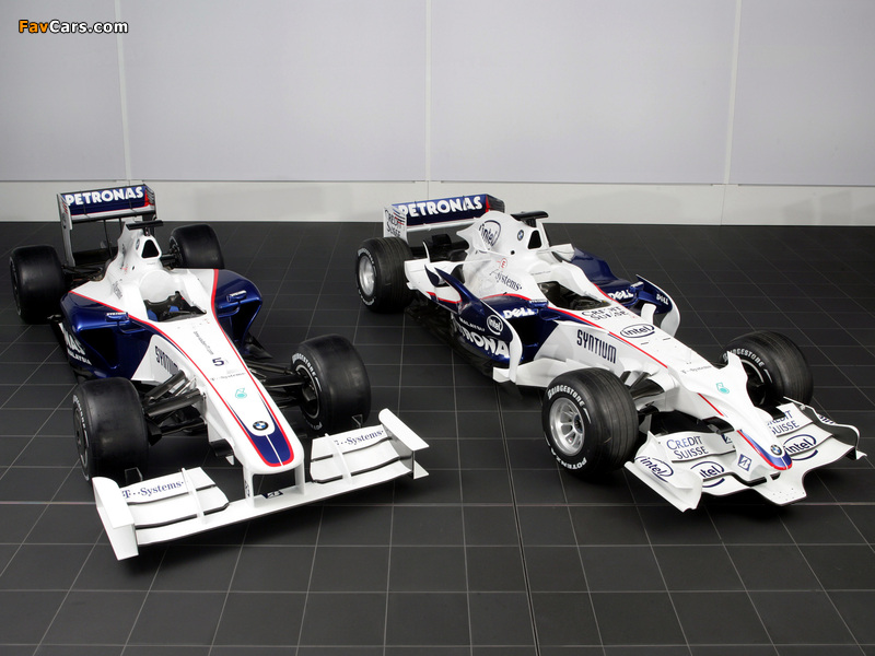 BMW Sauber F1-09 & F1-08 pictures (800 x 600)