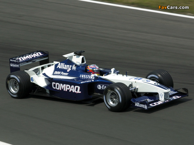 BMW WilliamsF1 FW23/FW23 2001 photos (640 x 480)