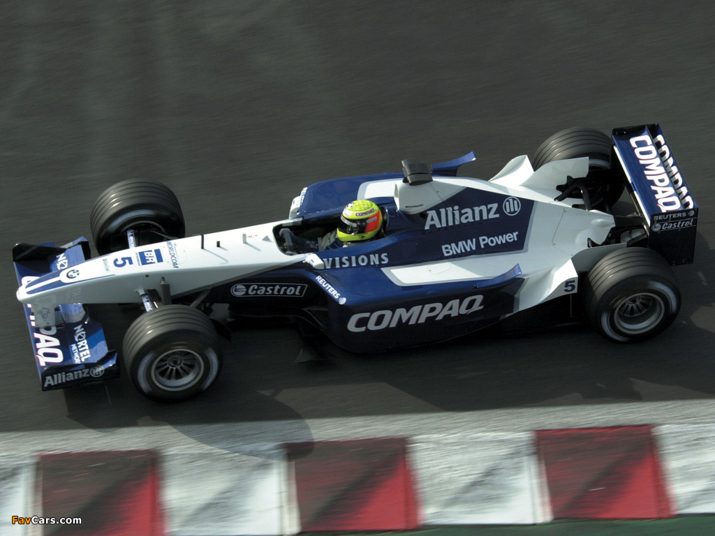 BMW WilliamsF1 FW23/FW23 2001 wallpapers (1024 x 768)