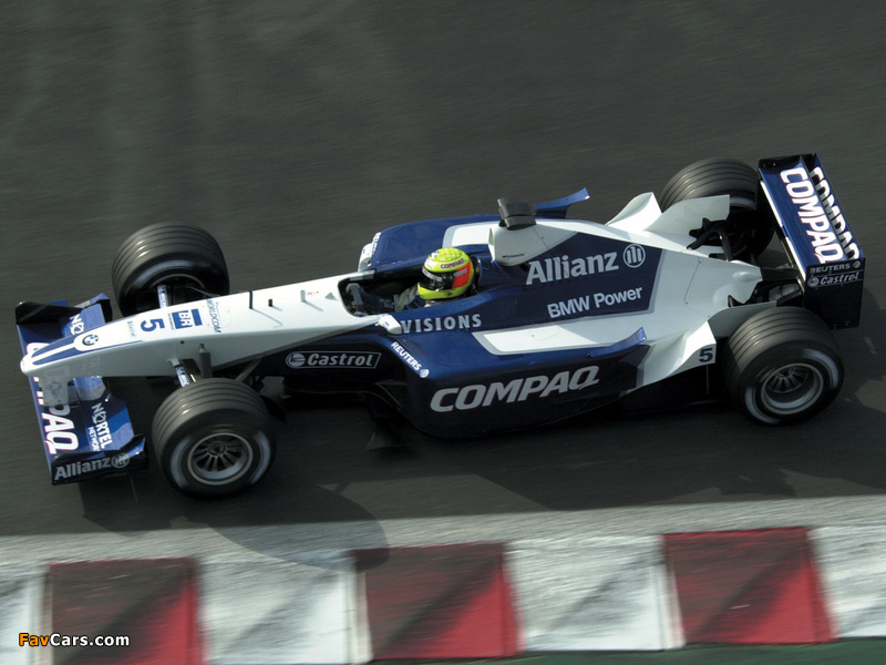 BMW WilliamsF1 FW23/FW23 2001 wallpapers (800 x 600)