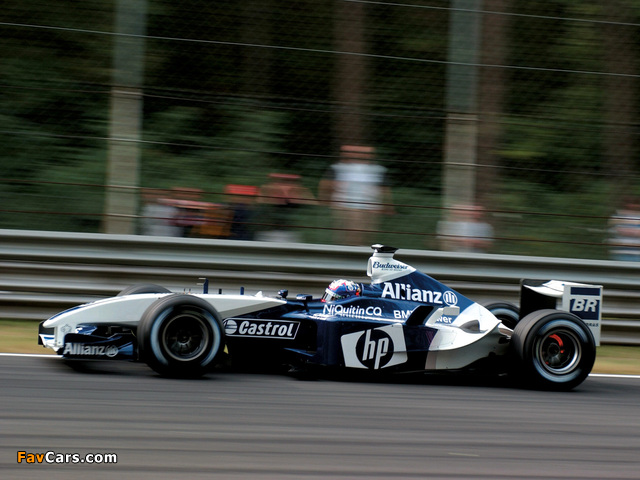 BMW WilliamsF1 FW25 2003 pictures (640 x 480)
