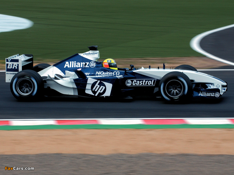 BMW WilliamsF1 FW25 2003 wallpapers (800 x 600)