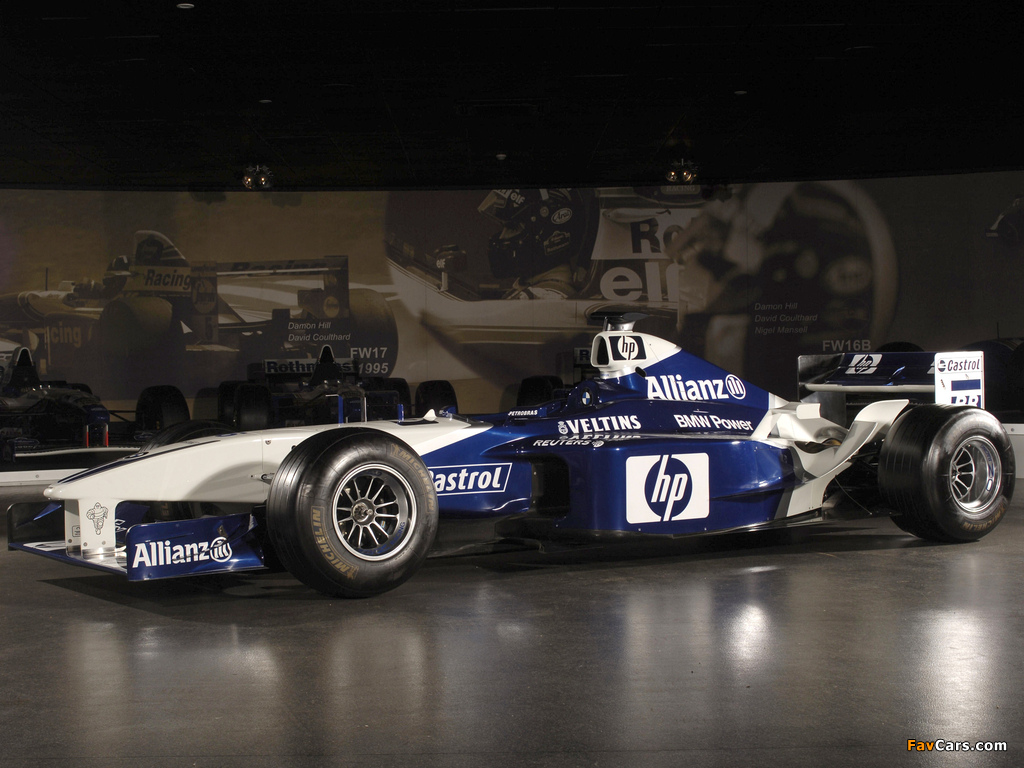 Images of BMW WilliamsF1 FW24 2002 (1024 x 768)