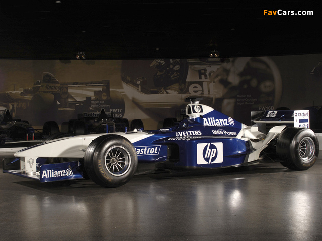 Images of BMW WilliamsF1 FW24 2002 (640 x 480)