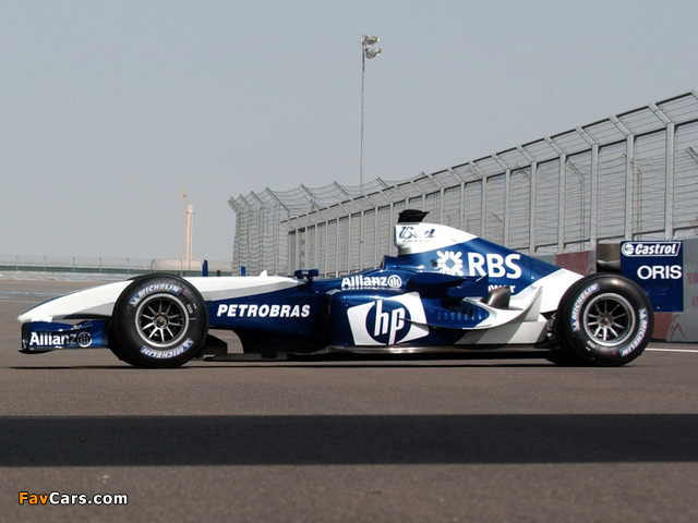 Photos of BMW WilliamsF1 FW26 (B) 2004 (640 x 480)