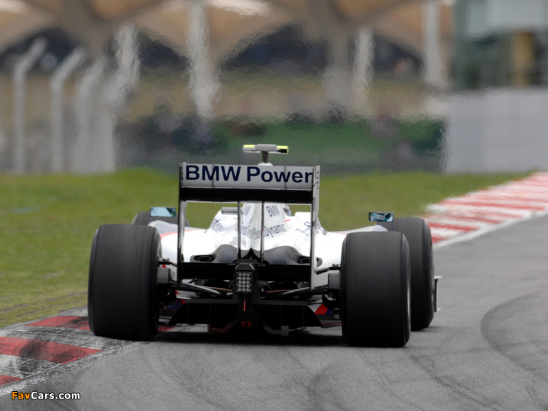 Photos of BMW Sauber F1-09 2009 (800 x 600)