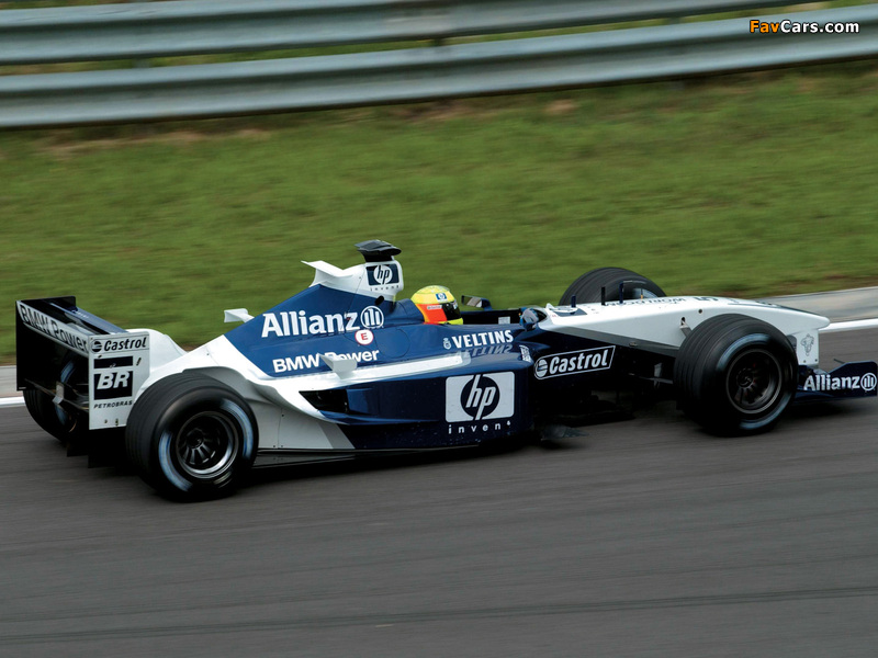 Photos of BMW WilliamsF1 FW24 2002 (800 x 600)