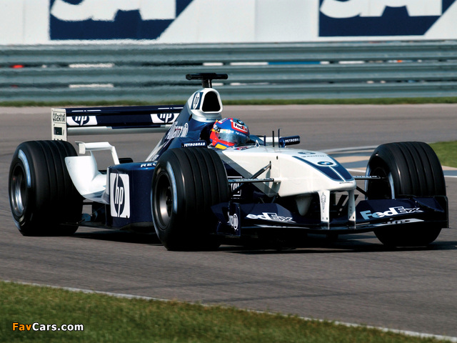 Pictures of BMW WilliamsF1 FW24 2002 (640 x 480)