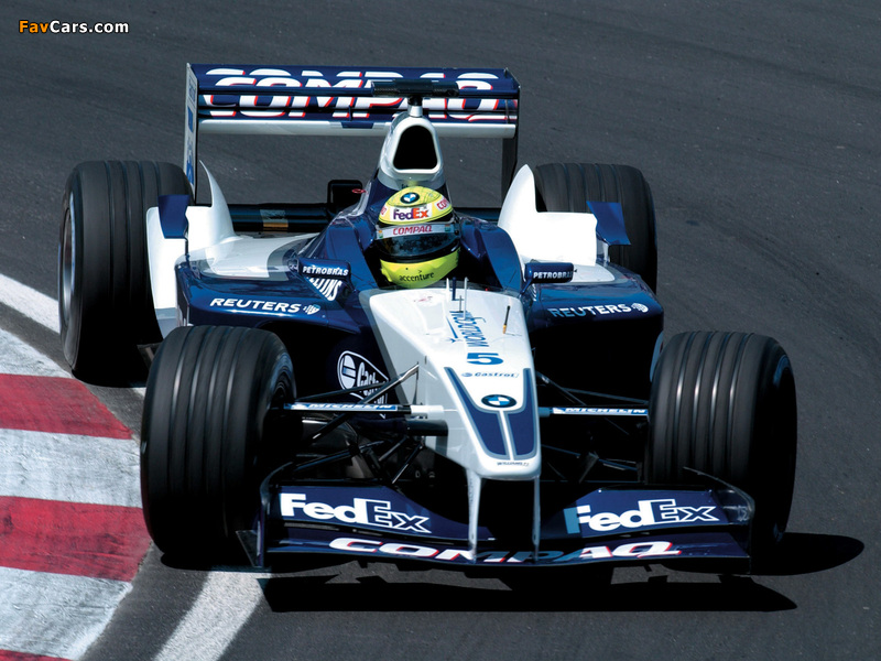 Pictures of BMW WilliamsF1 FW24 2002 (800 x 600)