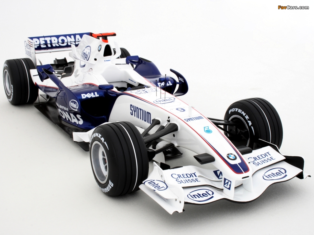 Pictures of BMW Sauber F1-07 2007 (1024 x 768)