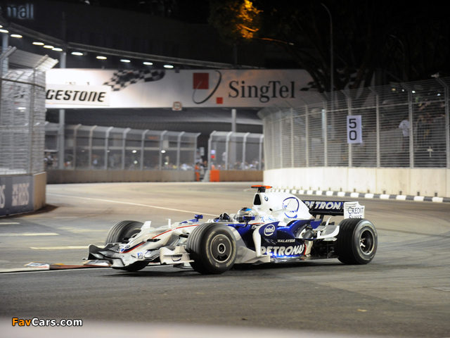 Pictures of BMW Sauber F1-08 2008 (640 x 480)
