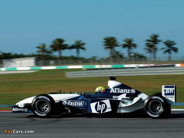 Pictures of BMW WilliamsF1 FW25 2003 (640 x 480)