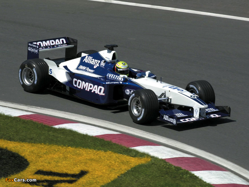 BMW WilliamsF1 FW23/FW23 2001 wallpapers (800 x 600)